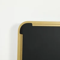 HOMCOM Wandspiegel Badezimmerspiegel rechteckig mit goldfarbenem Rahmen aus Aluminiumlegierung für Schlafzimmer, Wohnzimmer 50 x 70 cm(m-5)