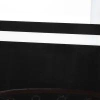 SPORTNOW Wand-Basketballkorb, Basketballkorb, mit Montageschrauben und Schlüssel, für den Außenbereich, Schwarz, Transparent, Orange(m-4)