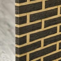 HOMCOM Innenraum-Paravent mit 4 faltbaren Paneelen 180L x 180H cm Raumteiler aus Pappelholz Geflochtene Papierfasern Schokoladenstroh(m-4)