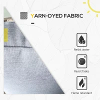 Outsunny 5-Piece Rattan Patio Furniture Set with Corner Sofa, Footstools, Coffee Table, for Poolside, Grey(m-7)