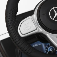 HOMCOM Camion porteur Enfants véhicule à pousser licence Mercedes Benz 12-36 Mois Coffre klaxon phares blanc(m-9)