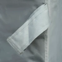 Outsunny Pergola Pavillon avec auvent réglable en tissu résistant aux intempéries et hydrofuge Polyester Aluminium Gris 3,6 x 3 x 2,27 m(m-5)