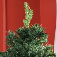 HOMCOM Sapin de Noël Artificiel 180 cm Arbre de Noël avec support en acier pliable, 1061 branches, décoration de Noël, vert(m-8)