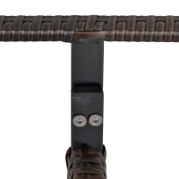 Outsunny Six-Piece Rattan Sofa Set, with Glass-Top Table - Mixed Brown(m-11)