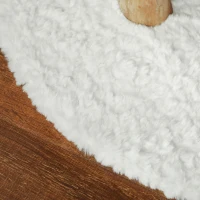 PawHut Kratzbaum Kletterbaum mit Bett Kratzstangen Sprungplattform Ball und Spielzeugseil 58 x 40 x 85 cm Weiß(m-4)