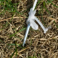 Outsunny Pavillon de jardin, Pavillon pliant, Tente de fête, Tente de jardin incl. Piquets de sol, Cordes de fixation, Tissu Oxford, 2,95 x 2,95 x 2,64 m, Gris(m-5)