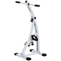 Homcom Vélo d'Appartement pour Rééducation Blanc 41 x 50 x 96 cm(m-10)