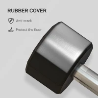 SPORTNOW Dumbbells Weights Set with 12-Sided Shape and Non-Slip Grip for Men Women Home Gym Workout, 2 x 4kg(m-5)