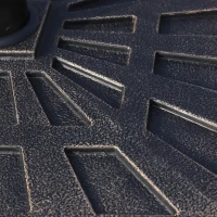 Outsunny Sonnenschirmständer 15 kg Schirmständer Quadratisch Schirmhalter, Schirmgewicht, Ständer für Sonnenschirm 38mm Rohrdurchmesser, für Balkon, Terasse, Garten, Bronze(m-9)