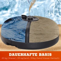 HOMCOM Freistehender Standboxsack mit Ständer und Kunststoff-Pad, 176 cm, Geeignet für Profis und Anfänger, Schwarz(m-5)