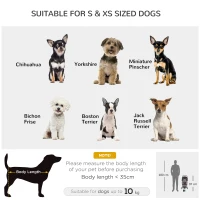 PawHut Dog Stroller with Cover for Small Miniature Dogs, Folding Cat Pram Dog Pushchair with Cup Holder, Storage Basket, Reflective Strips, Brown(m-4)
