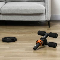 SPORTNOW Tibialis Trainer Tib Bar for Strengthening Calves Shins Ankles, Fits 5cm Weight Plates(m-10)