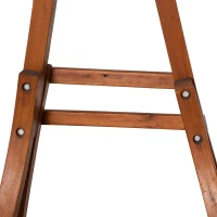 Outsunny Hängestuhlgestell aus Lärchenholz Hängesesselgestell Hängestuhl Ständer max. 120 kg freistehend Outdoor Indoor Natur 127 x 162 x 211 cm(m-8)