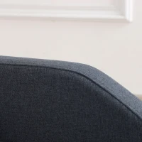 PawHut Hundesofa, Haustiersofa Katzensofa Hundebett für mittelgroße und große Hunde, Hundecouch mit Erhöhtem Design, Hundesessel mit Holzbeine, Dunkelgrau, 95 x 63 x 39 cm(m-9)