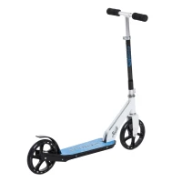 Trottinette pliable  68L x 34l x 94H cm alu. bleu banc(m-6)