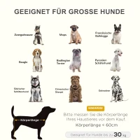 PawHut Hundebett, Outdoor-Hundebett, klappbar, atmungsaktiv, Schwarz(m-8)