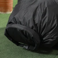 Outsunny Aufblasbarer Sitzsack, wasserdicht, bis 200 kg Tragkraft, 195x83x52cm, Blau(m-9)