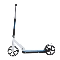 Trottinette pliable  68L x 34l x 94H cm alu. bleu banc(m-5)