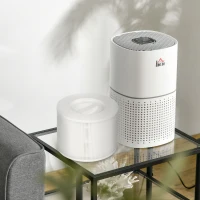 HOMCOM Air Purifier Filters Replacement for 823-030V70WT, 3-in-1 Pre, Activated Carbon, H13 HEPA Filter, for Home, 1 Pack, White(m-2)