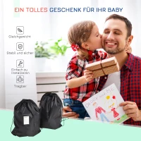 Outsunny Hindernisparcours für Kinder, Klettergarten für Kinder, Outdoor-Spielzeug, Bunt(m-6)