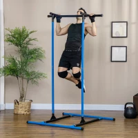 HOMCOM Barre de traction tour de musculation multifonction charge max. 100 Kg 117 x 117 x 197 cm(m-2)