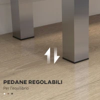 HOMCOM Scarpiera Moderna per 15-20 Paia di Scarpe, 5 Ripiani e Chiusura Ammortizzata, Bianco Lucido(m-7)