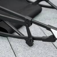 PawHut Hundebuggy Haustierwagen, klappbar, Regenschutz, 2 Sicherheitsleinen, 81x 68 x 98,5 cm, Dunkelgrau(m-9)