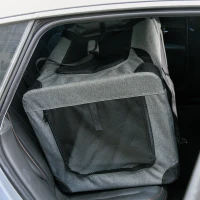 PawHut 70cm Oxford Folding Pet Carrier Bag Grey(m-10)