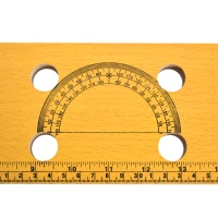 DURHAND Verstellbare Werkbank, Hobelbank, Werktisch, Stahl, MDF, Natur, Schwarz, 60,5 x 62,5 x 78,5 cm(m-9)