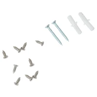 HOMCOM Wall Mounted Mirror Cabinet with Storage Shelf Bathroom Cupboard Double Door Grey(m-7)