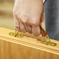 Vinsetto Wooden Table Easel Box with Storage Portable Folding Artist Easel, Natural(m-9)