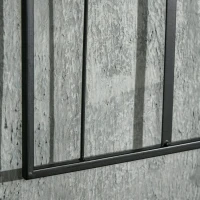 HOMCOM Decoración de Pared de Metal de Hojas de Plátano 3D Adorno Colgante para Salón Dormitorio 50x70 cm Negro y Beige(m-9)