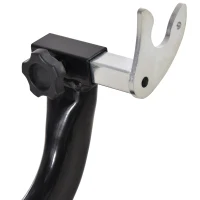 DURHAND Cavalletto Alzamoto Posteriore Universale e Regolabile Cavalletto Spostamoto per Moto Sportive Fino 200kg Nero(m-8)