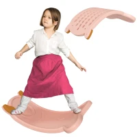 AIYAPLAY Balance Board for Kids Balance Training & Sensory Play, Pink(m-1)