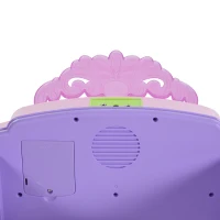 HOMCOM Teclado Electrónico Infantil 32 Teclas Juguete Musical Piano Infantil Piano para Niños con Micrófono Taburete Luces Variedad Sonidos Rítmos Melodias MP3 Karaoke Modo de Enseñanza Rosa(m-9)