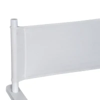 HOMCOM Regiestuhl Gartenstuhl Klappstuhl Stuhl Landhaussessel Sessel Weiß L56 x B46 x H88 cm(m-7)