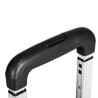 HOMCOM Carrito de la Compra Plegable con 2 Ruedas para Subir Escaleras Ángulo y Longitud de Mango Ajustable 48x43x95 cm Negro(m-7)