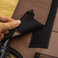 PawHut Lit sur pieds lit pour chien chat lit de camp lit surélevé animaux grand confort tissu Oxford textilène micro-perforé métal 92L x 76l x 18H cm café(m-9)