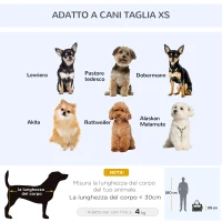 PawHut Trasportino per Cani Toy e Gatti fino 4kg Pieghevole con 3 Aperture e Cuscino, 50.5x33.5x35cm, Grigio(m-7)
