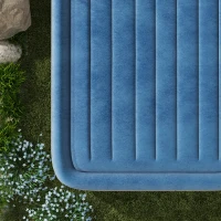 Outsunny King-Size Inflatable Mattress, with Built-In Electric Pump and Bag(m-9)