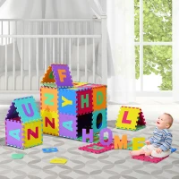 Tapis de sol puzzle mousse 26 pièces alphabet(m-2)