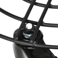 Outsunny Carrello Sottovaso con Ruote Ø30cm in Metallo con Ruote Girevoli e Freno, Nero(m-8)