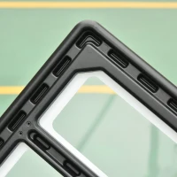 HOMCOM Portable 10ft Basketball Backboard Hoop Set Professional Outdoor Freestanding Basketball Stand with Wheels for Adults and Children, Adjustable High 2.55M-3.05M(m-9)