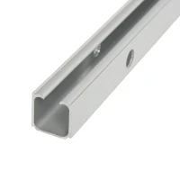 HOMCOM Porta Scorrevole Interna in Vetro Smerigliato e Satinato con Binario B2 e Maniglia per Bagno Cucina Studio Vetro 205x 77,5x 0,8cm(m-9)