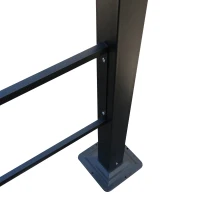 Outsunny Pergola avec auvent rétractable 4 x 3 m structure acier aluminium époxy anticorrosion - gris foncé(m-7)