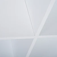 Homcom Meuble de Rangement à 6 Casiers Blanc 92 x 30 x 92 cm(m-4)