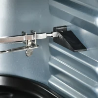 HOMCOM Freidora sin Aceite 3 en 1 12L 1800W Horno de Aire Deshidratador con 8 Programas Pantalla Digital 35x33,5x40 cm Negro(m-9)