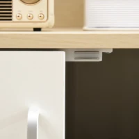 HOMCOM Shoe Storage Cabinet, 2 Door Shoe Cupboard with Adjustable 3 Shelves for 9 Pairs of Shoes for Hallways, Living Room(m-9)