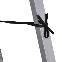 Outsunny Outdoor Garden Pop-up Gazebo Canopy Tent Sun Shade Event Shelter Folding with Adjustable Height, Mesh Screen Side Walls 3.5 M × 3.5 M Base / 3 M × 3 M Top, White(m-9)