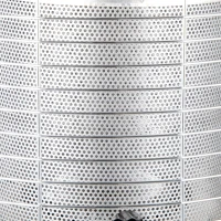 Outsunny 11KW Patio Bullet Heater with Tip-over Protection, Gas Glass Tube Electronic Ignition Floor Standing Stainless Steel Garden Outdoor 137Hcm(m-9)